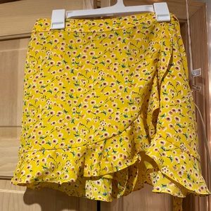 Lulus floral skort size small